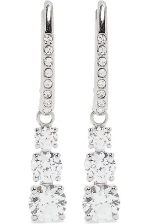 Swarovski Stilla Attract Trilogy drop earrings
