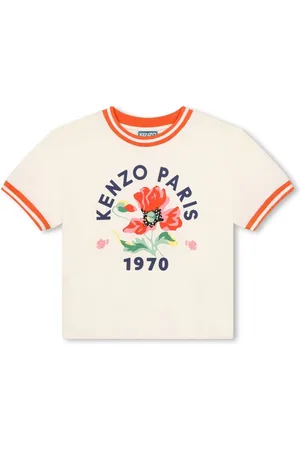 Kenzo Floral-print organic cotton T-shirt