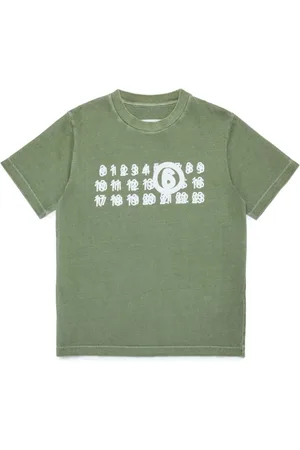 Maison Margiela Numbers-print cotton T-shirt