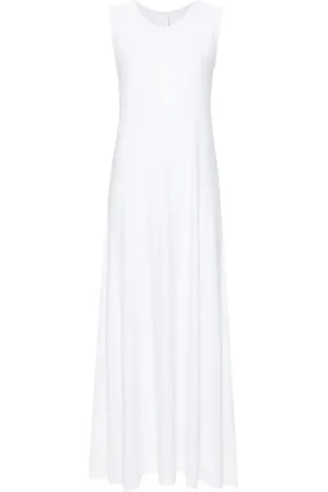 Norma Kamali Sleeveless A-line maxi dress