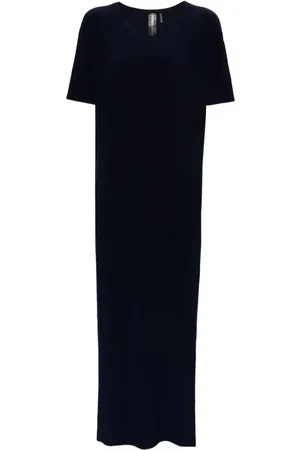 Norma Kamali Crew-neck maxi T-shirt dress