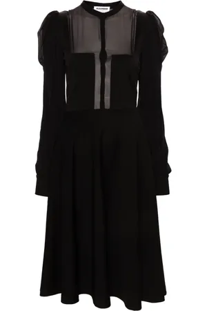 Jil Sander 2020 panelled midi shirt dress