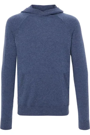 Malo Knitted cashmere hoodie