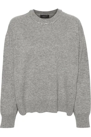 Fabiana Filippi Sequin embellished virgin wool blend jumper