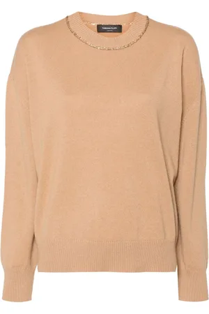 Fabiana Filippi Sequin embellished virgin wool blend jumper