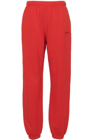 ROTATE Logo-embroidered track pants