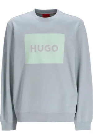 HUGO BOSS Logo-print cotton sweatshirt