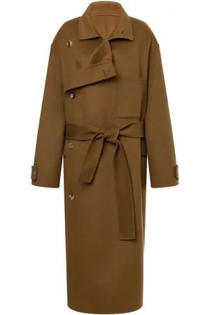 Serafini Wool double-breasted coat