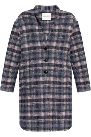 Marant Etoile Checked wool coat