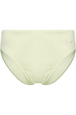 Nanushka Finn logo-embroidered swim trunks