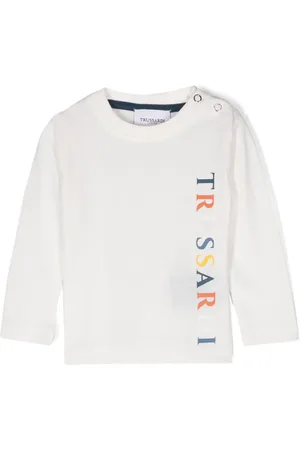 Trussardi Flocked-logo sweat