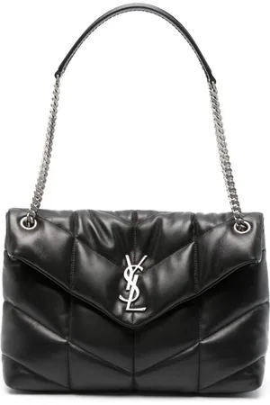 Saint Laurent Medium Loulou leather shoulder bag