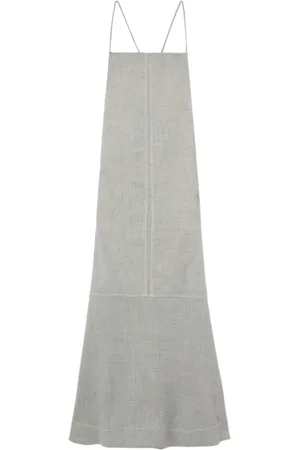 Ganni Mélange tied maxi dress