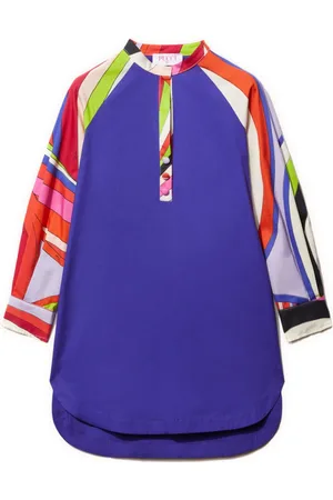 PUCCI Junior Iride-print cotton dress