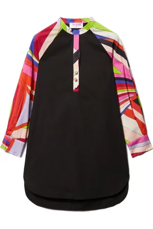 PUCCI Junior Iride-print cotton dress