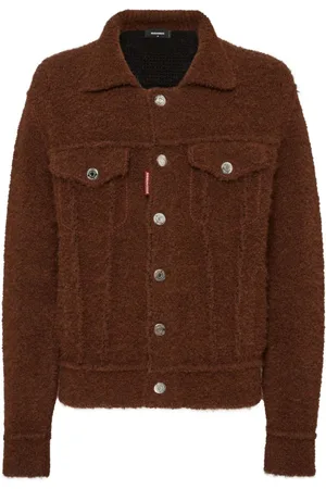 Dsquared2 Faux-shearling shirt jacket