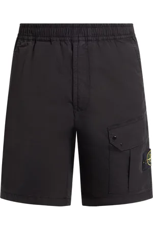 Stone Island Compass-badge cargo shorts