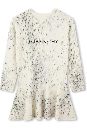 Givenchy Ocelot-print knitted dress