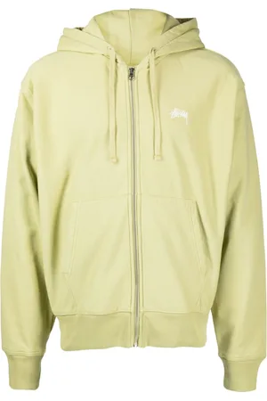 STUSSY Stock logo-embroidered hoodie