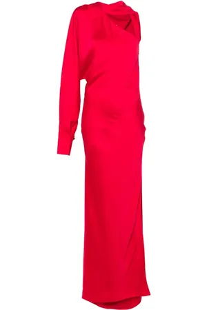 GENNY Satin maxi dress