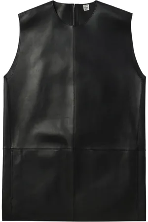 Totême Leather sleeveless top