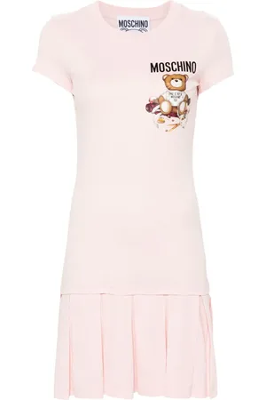 Moschino Logo-print mini dress