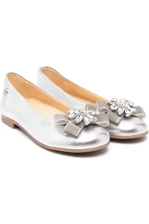 Andanines Crystal-detail ballet flats