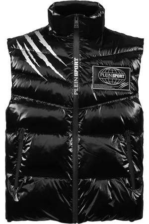 Philipp Plein Crease-effect gilet