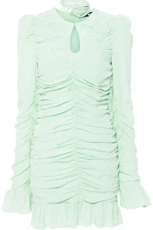 ROTATE Rose-belt mini dress