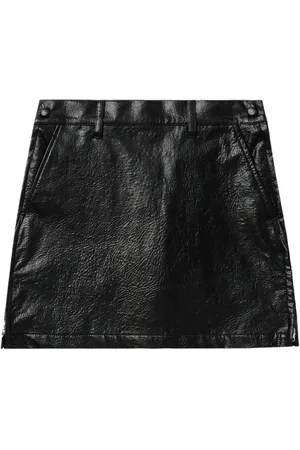TOGA PULLA Faux leather fitted mini skirt