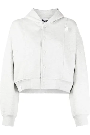 Izzue Drop-shoulder cropped jacket
