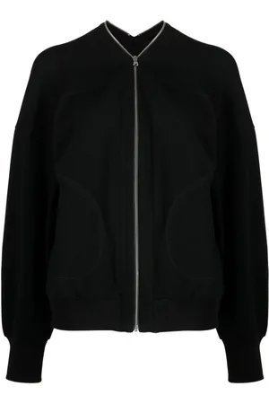 tout a coup V-neck zip-up jacket