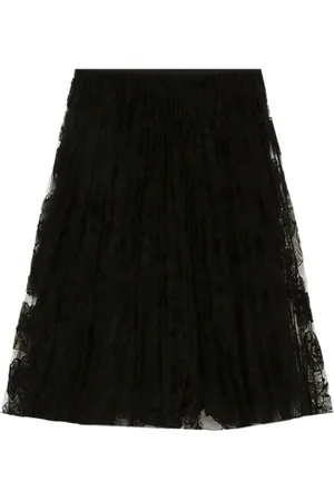 Nº21 Floral tulle skirt