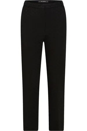 Karl Lagerfeld Monogram-print tailored trousers