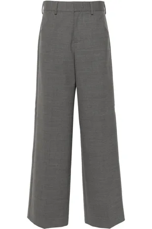 Serafini Pressed-crease trousers