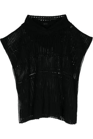 Givenchy Crochet poncho