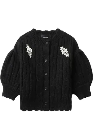Simone Rocha Crystal embellished cardigan