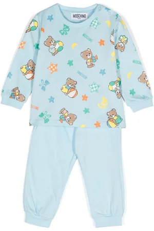 Moschino Logo-print trousers set