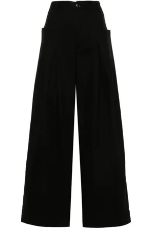 White Sand Pleated trousers