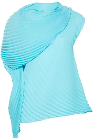 Issey Miyake Wrapped Pleats top