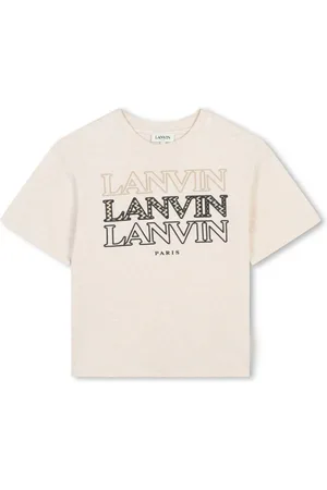 Lanvin Logo-print crew-neck T-shirt