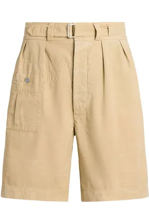 Ralph Lauren Cotton belted shorts