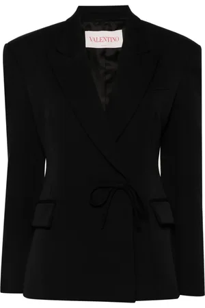 VALENTINO GARAVANI Bow-embellished blazer