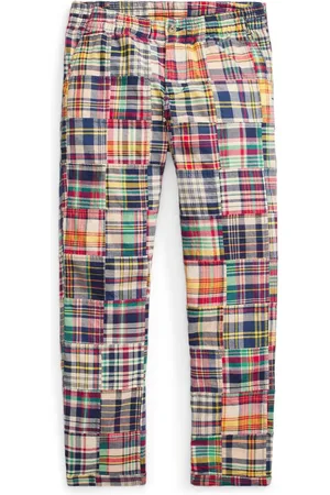 Ralph Lauren Madras-checked trousers