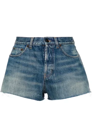 Saint Laurent Denim mini shorts