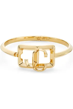Jimmy Choo Square JC cuff bracelet