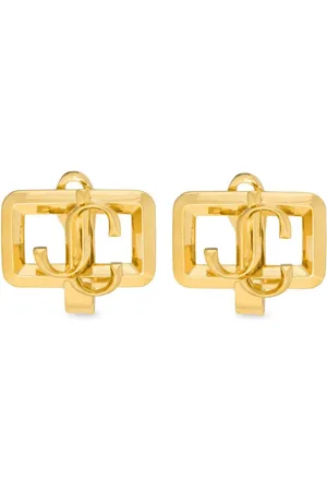 Jimmy Choo Square JC earrings