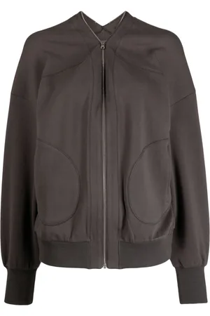tout a coup V-neck zip-up jacket
