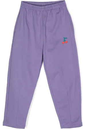 Bobo Choses Embroidered-motif trousers