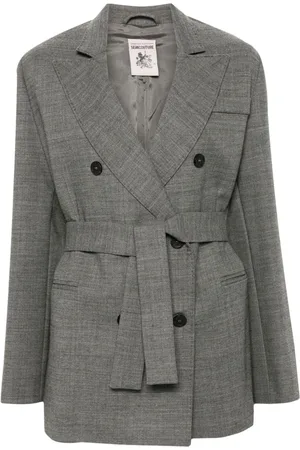 SEMICOUTURE Virgin-wool blazer